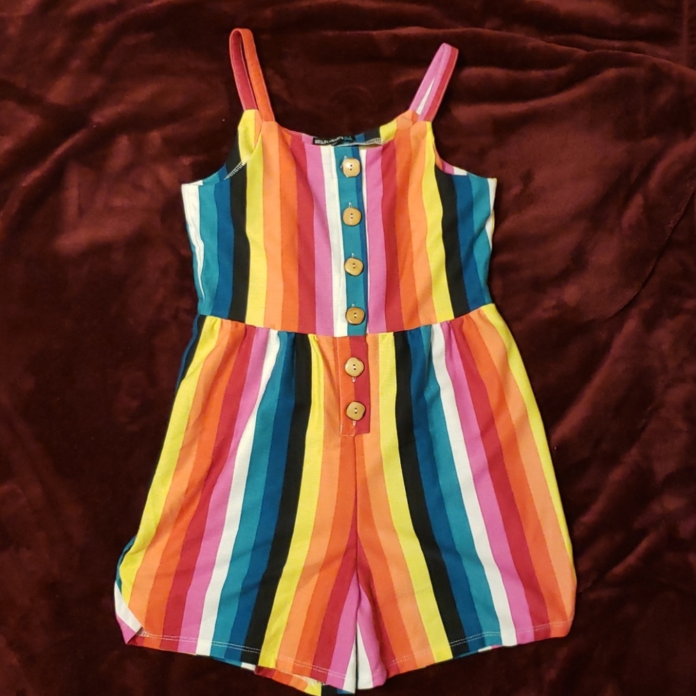 Colorful Girl's Romper